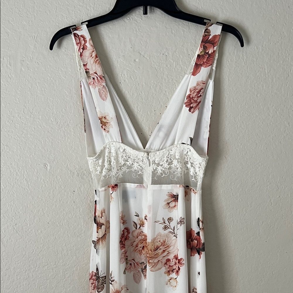 Like New! MAJORELLE Maggie Dress in White Zinnia Maxi in Size S - Picture 8 of 16